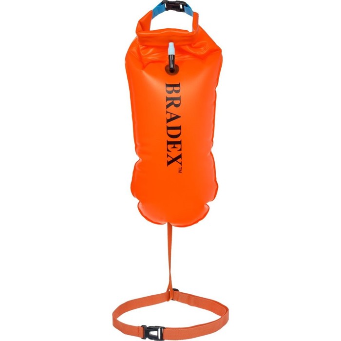 Буй для плавания Bradex, надувной аксессуары для плавания bradex набор для плавания покоритель глубин