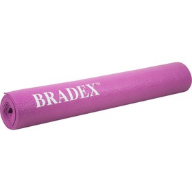 

Коврик для йоги и фитнеса Bradex SF 0401, 173х61х0,3 см, розовый