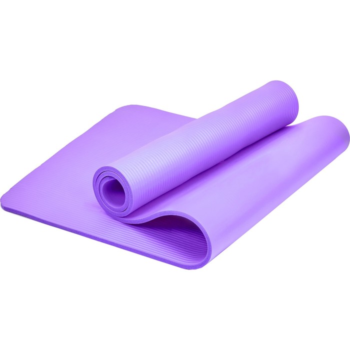 фото Коврик для йоги и фитнеса bradex sf 0677, 173х61х1 см nbr, фиолетовый