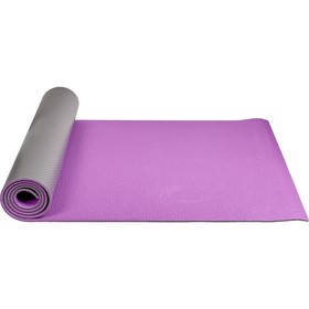 

Коврик для йоги и фитнеса Bradex SF 0692, 190х61х0,6 см, двухслойный фиолетовый