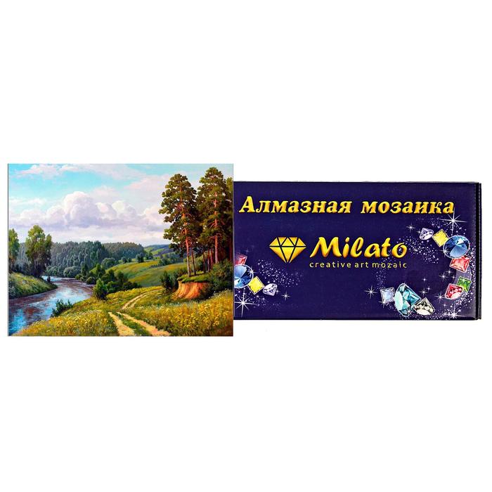 

Алмазная мозаика «Лето» 40х30 см, 32 цвета