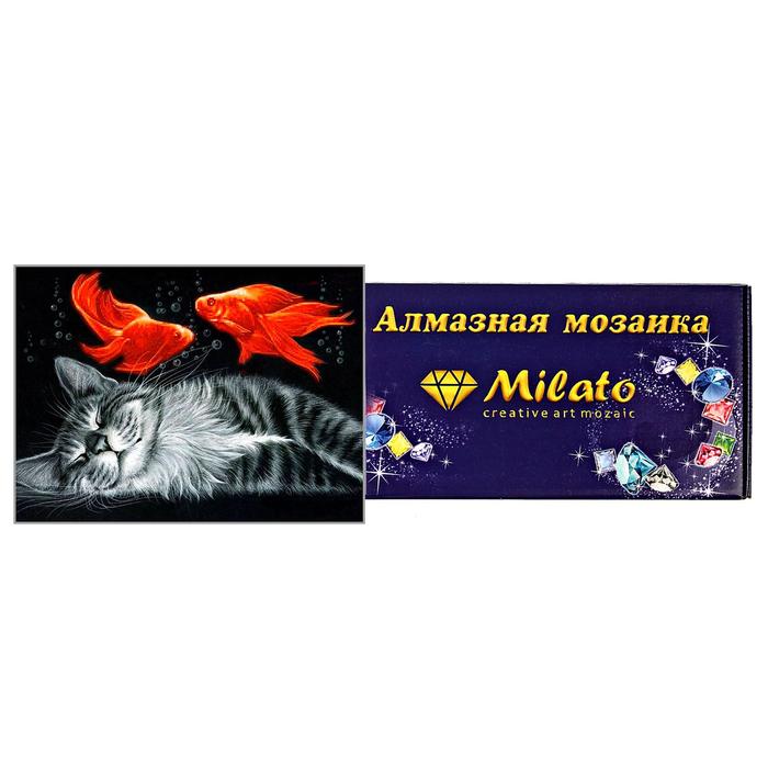 

Алмазная мозаика «Мечты» 40х30 см, 23 цвета