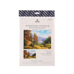 

Алмазная мозаика «Воспоминание о Сибири» 29.5x20.5 см, 30 цветов