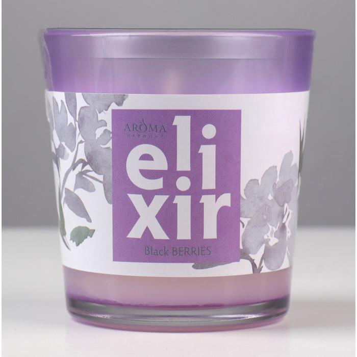 Свеча ароматическая в стакане ELIXIR 