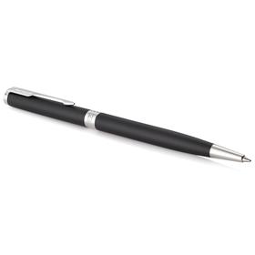 

Ручка шариковая Parker Sonnet Slim Core K429 Matte Black CT М 1.0 мм, корпус из латуни, чёрные чернила (1931525)