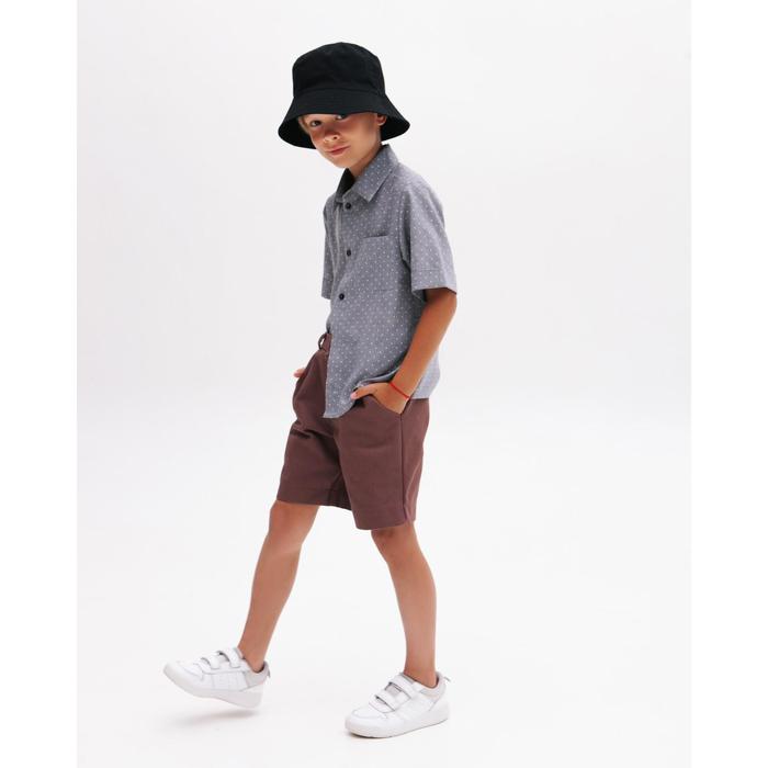 

Шорты для мальчика MINAKU: Casual collection KIDS, цвет шоколадный, рост 140 см