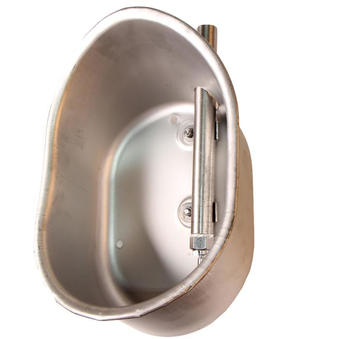 фото Поилка ниппельная, с чашей, для свиней, диаметр 12 мм, нержавеющая сталь lstl