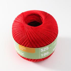 

Пряжа IRIS max (ИРИС макс) хлопок мерсеризованный 100% 525м/100гр цв.кармин (213)