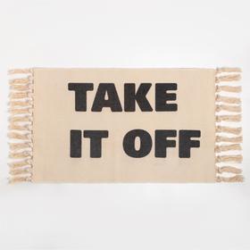 

Коврик Этель Take it off 45х70 см, 50% хл, 50% п/э