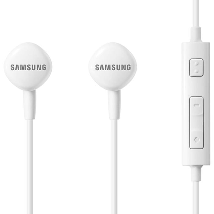 Наушники Samsung EO-HS1303WEGRU, проводные, вакуумные, микрофон, 1.2 м, 3.5 мм, белые