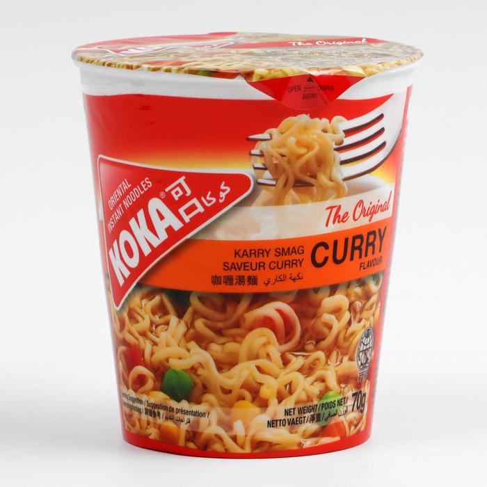 

Сингапурская лапша КОКА Original со вкусом карри, 70 г