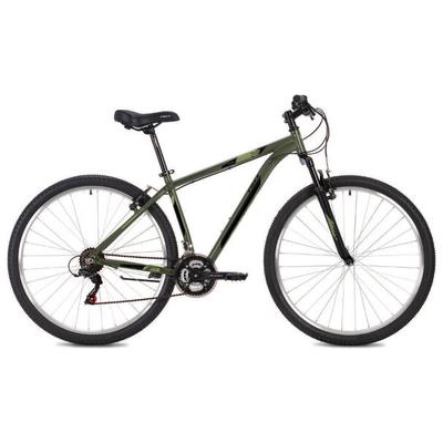 Велосипед 26" Foxx Atlantic, 2021, цвет зеленый, размер рамы 16"