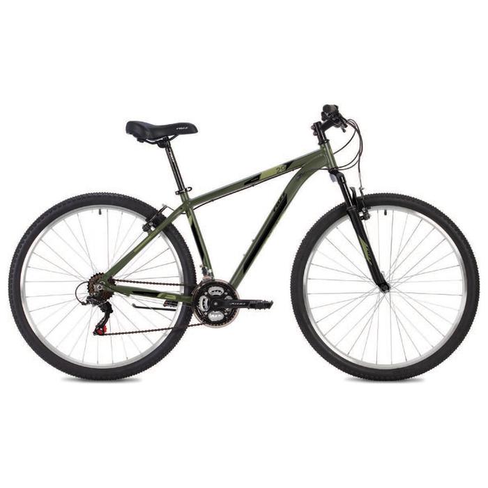 фото Велосипед 26" foxx atlantic, 2021, цвет зеленый, размер 16"