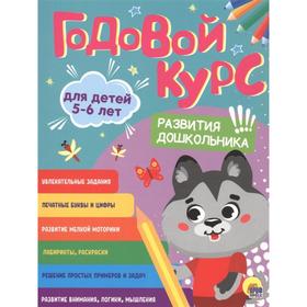 

Годовой курс 5-6 года. Развития дошкольника!
