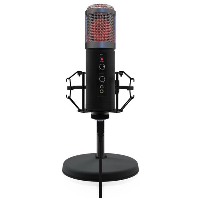 Микрофон RITMIX RDM-260, 30-18000 Гц, USB, 1.8 м, черный
