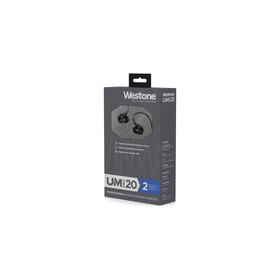 

Наушники WESTONE UM PRO20 NEW, вакуумные, 105 дБ, 16 Ом, Jack 3.5, 1.2 м, прозрачные