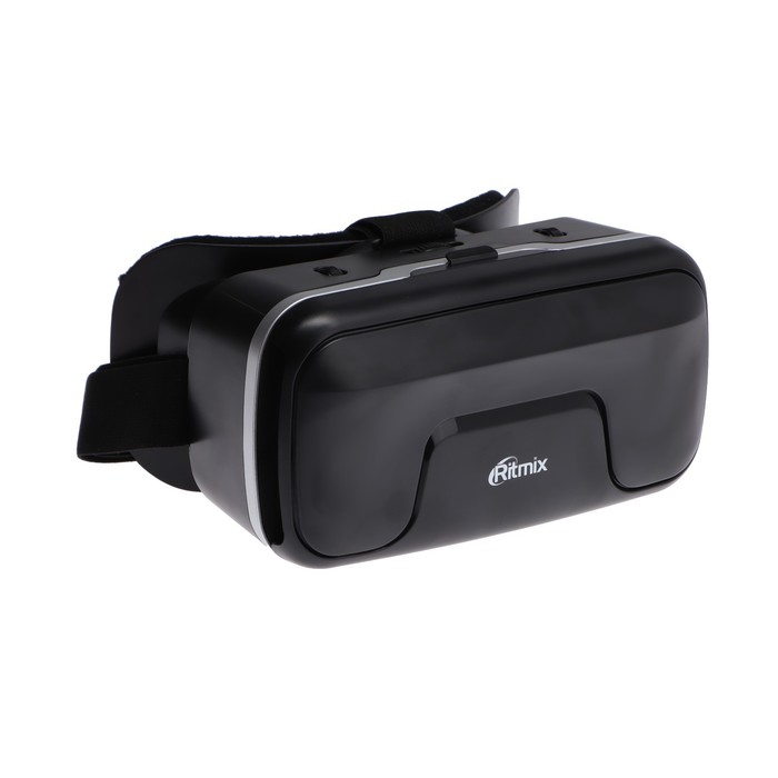 Очки виртуальной реальности RITMIX RVR-200, телефоны шириной до 8см,регулировка линз,чёрные 3d очки виртуальной реальности телефоны до 6 5 75х160мм чёрные