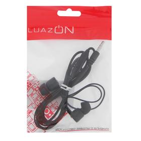 

Наушники LuazON W-19, вакуумные, микрофон, 1 м, черные