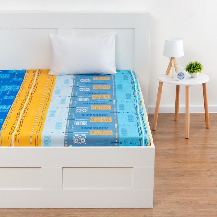 

Простыня 1,5сп Экономь и Я 150*215±3 "Классика (вид 2)",100% хлопок, бязь, 100гр/м2