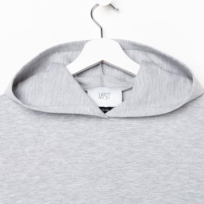 фото Костюм женский (толстовка и шорты) mist, р. 48-50, серый