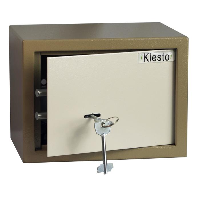 Сейф мебельный Klesto 17K сейф мебельный klesto rsbio 25 250x350x280мм электронный биометрический замок