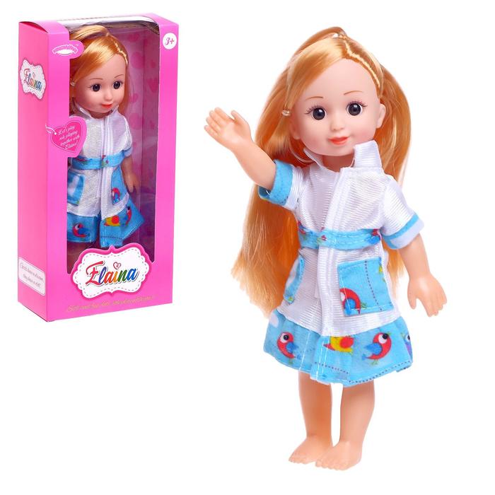 Кукла классическая «Лера» в платье кукла классическая лера кондитер