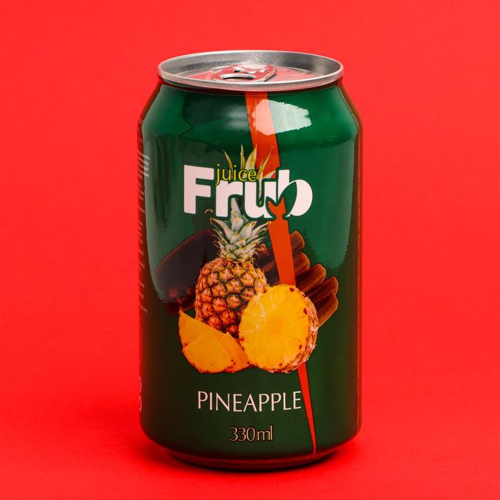 Напиток безалкогольный Frub «Ананас» сокосодержащий, 330 мл