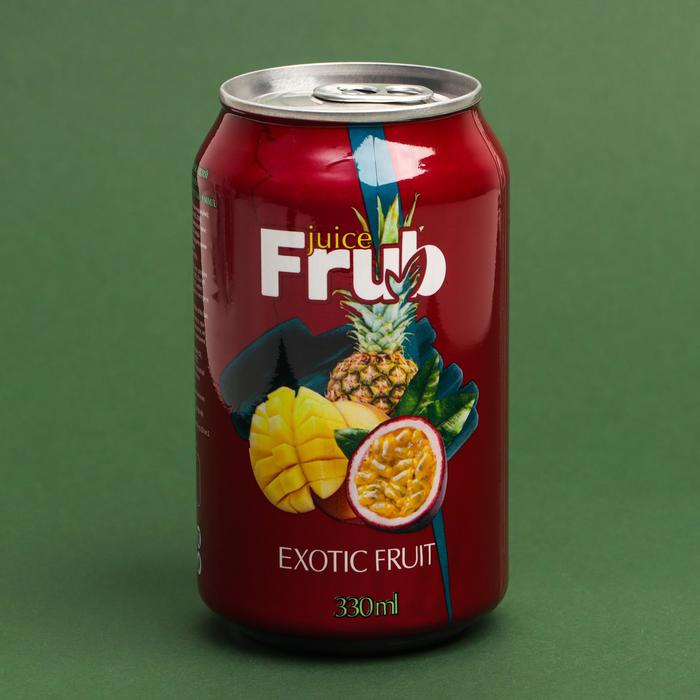 Напиток безалкогольный Frub «Экзотические фрукты» сокосодержащий, 330 мл