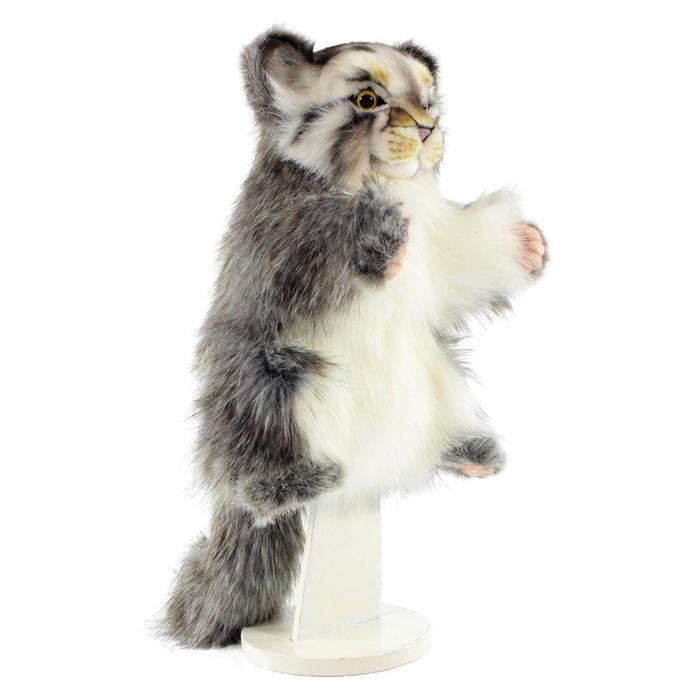 

Котенок Манула, игрушка на руку, 40 см