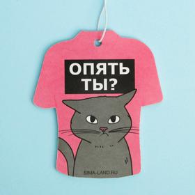 

Ароматизатор бумажный «Опять ты», кола
