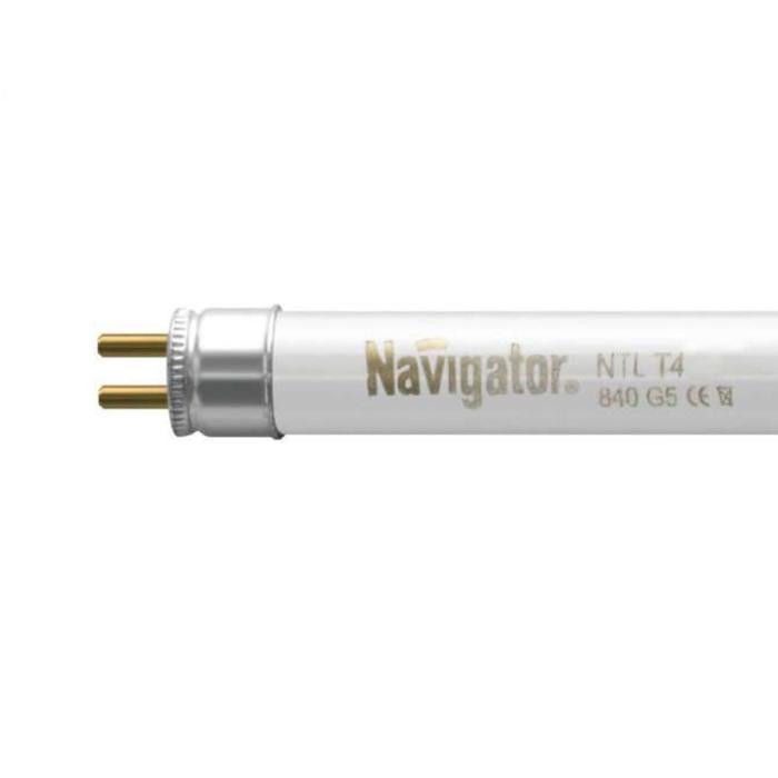 Лампа люминесцентная Navigator 94 104 NTL, Т4, G5, 20 Вт, 4200 К, 1300 Лм