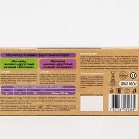 

Мармелад Frutoteka слива и яблоко, 180 г