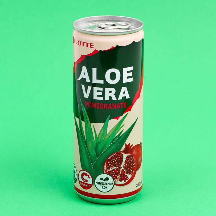 Напиток безалкогольнный негазированный «Алоэ Вера» гранат, 240 мл