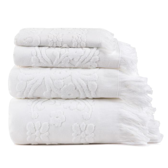

Полотенце Arya Home Isabel Soft, размер 100x150 см, цвет белый