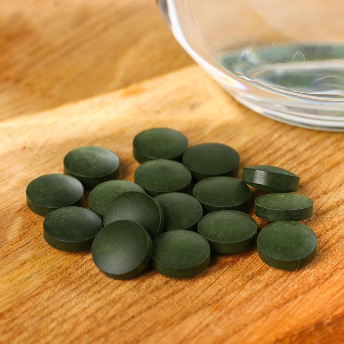 фото Спирулина органическая в таблетках spirulina, 100 шт., 50 г. доброе здоровье