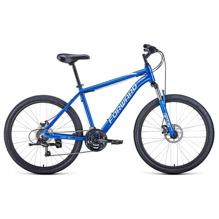 фото Велосипед 26" forward hardi 2.1 disc, 2021, цвет синий/бежевый, размер 18"