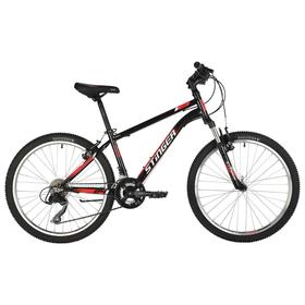 Велосипед 24" Stinger Caiman, 2021, цвет черный, размер 12"