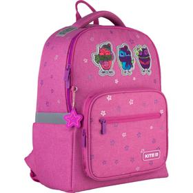 

Рюкзак школьный эргоном.спинка Kite 770 38*27*13 дев Better together, розовый K21-770M-3