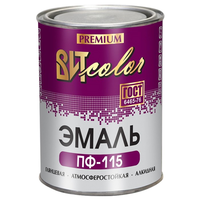 Эмаль ВИТcolor ПФ-115 голубая ГОСТ 0,8кг эмаль витcolor пф 115 серая гост 0 8кг