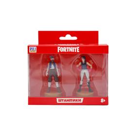 

Штампик Fortnite, 7,5 см, 2 штуки, МИКС