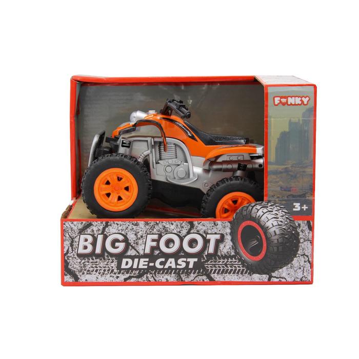 

Квадроцикл Die-cast, инерционный