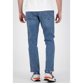 

Джинсы мужские Wrangler Texas Taper Blue Stones, размер 30/32 (W12TKP34F)