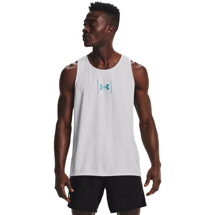 фото Майка мужская under armour speed stride shock singlet, размер 50-52 (1356175-014)