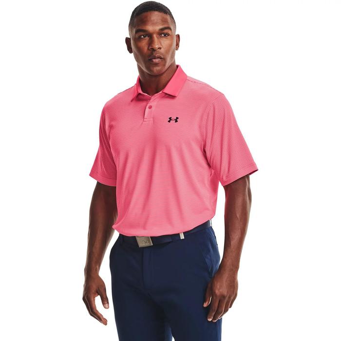 фото Поло мужское under armour performance stripe polo, размер 50-52 (1361823-683)