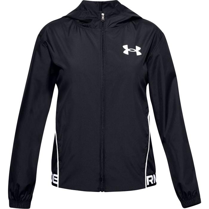 фото Толстовка для мальчика woven play up hooded jacket, рост 135-147 см (1356479-001) under armour