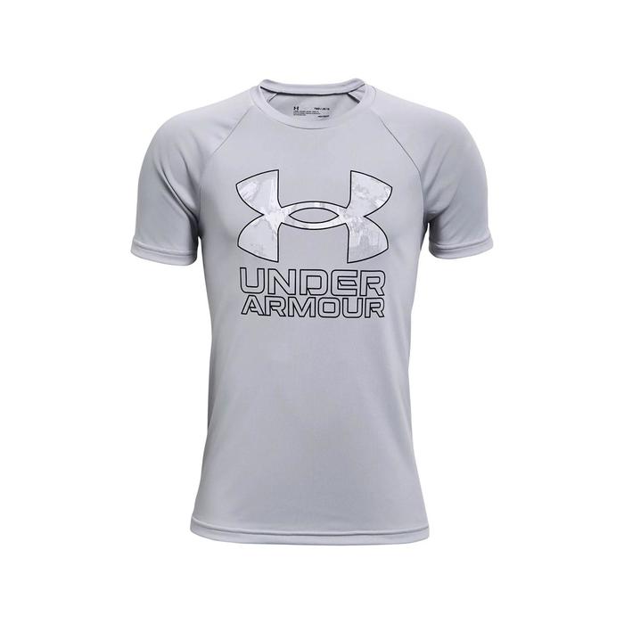 фото Футболка для мальчика tech hybrid prt fill ss tee, рост 134-149 см (1363281-011) under armour