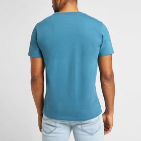 

Футболка мужская Lee SS Kansas City Tee TealL, размер 54-56 (L60TFEQO)