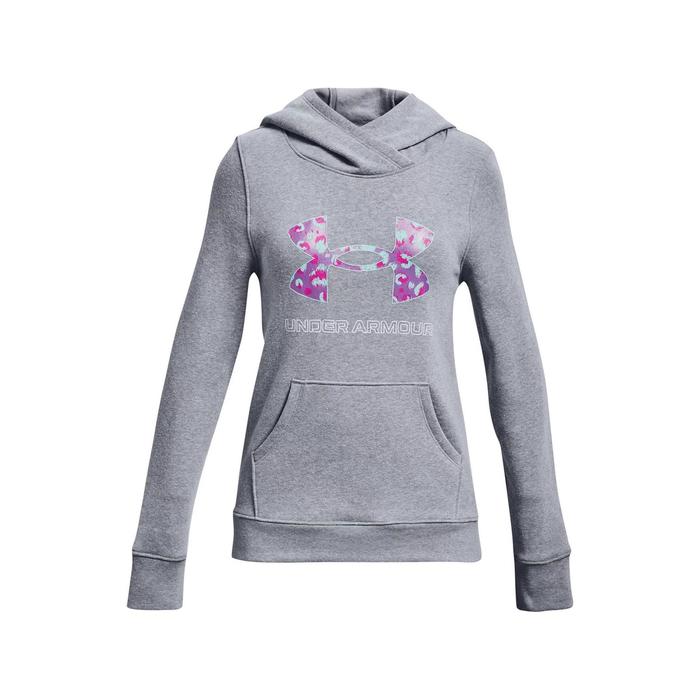фото Худи для девочки under armour rival fleece logo hoodie, рост 134-149 см (1356431-036)
