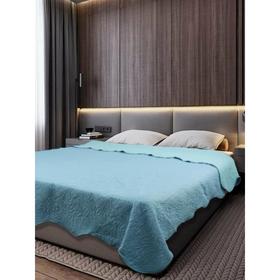 

Покрывало Aquamarine, размер 160x200 см, цвет бирюзовый
