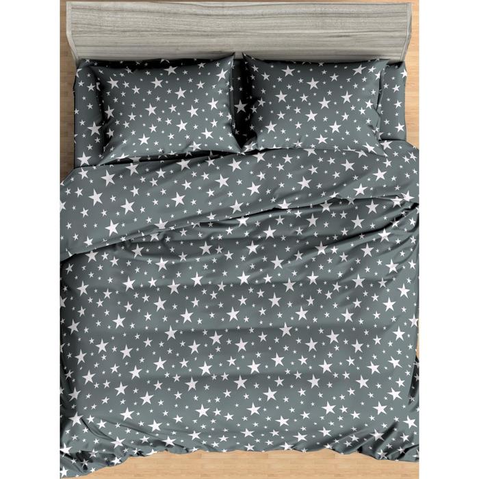 

Постельное бельё 1.5 сп Stars, размер 150x210 см, 145x215 см, 70x70 см - 2 шт